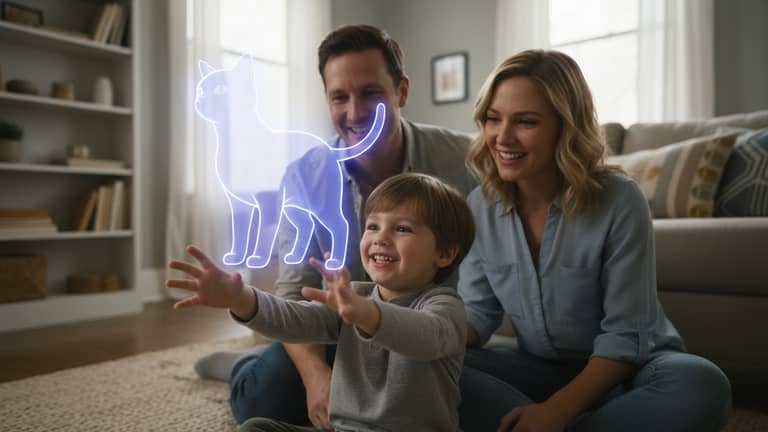 Virtuelle Katze für Familien: Spielzeug, Erziehungshelfer oder Ersatz?