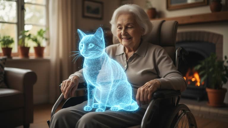 Virtuelle Katze für Senioren: Digitale Nähe Statt Einsamkeit