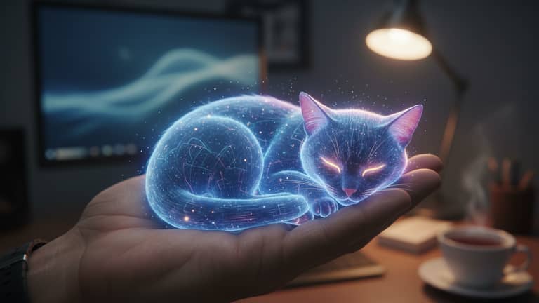 Virtuelle Katze für Stressige Phasen: Trost oder Falle?