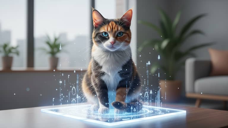 Virtuelle Katze für Tägliche Interaktion: Trost oder Trugbild?