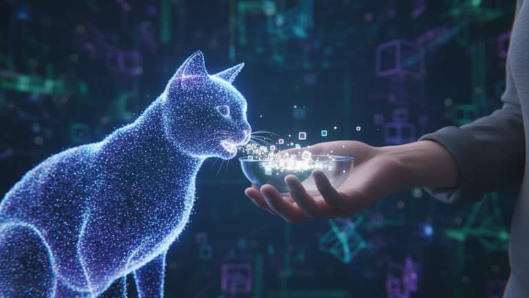 Virtuelle Katze Füttern, Echte Gefühle? Was KI-Haustiere mit Uns Machen
