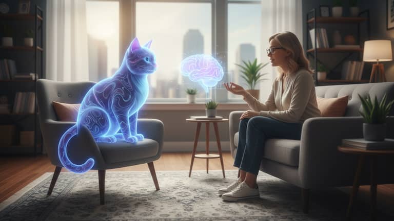 Virtuelle Katze in Therapie-Settings: Ersatz, Ergänzung oder Risiko?