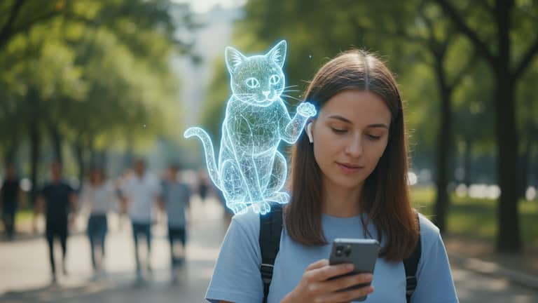 Virtuelle Katze Mobil Immer Dabei – Nähe Aus Code Statt Fell