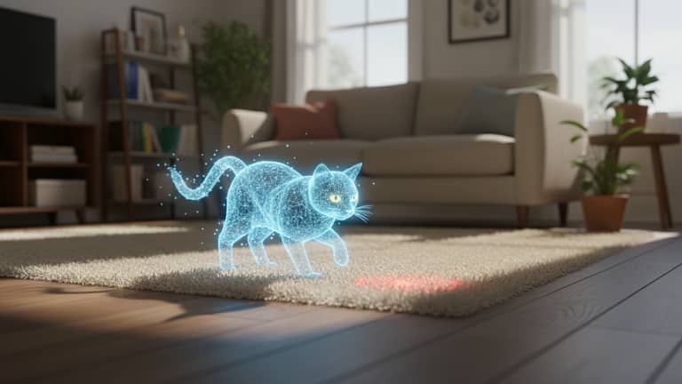 Virtuelle Katze Tägliche Unterhaltung, Echte Gefühle Dank KI