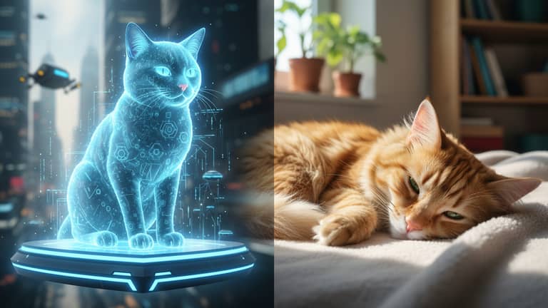 Virtuelle Katze Vs Echtes Haustier: Was die Unterschiede Wirklich Sind