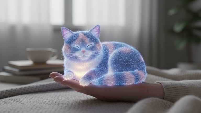 Virtuelle Katze Zum Stressabbau: Digitale Nähe Statt Einsamkeit