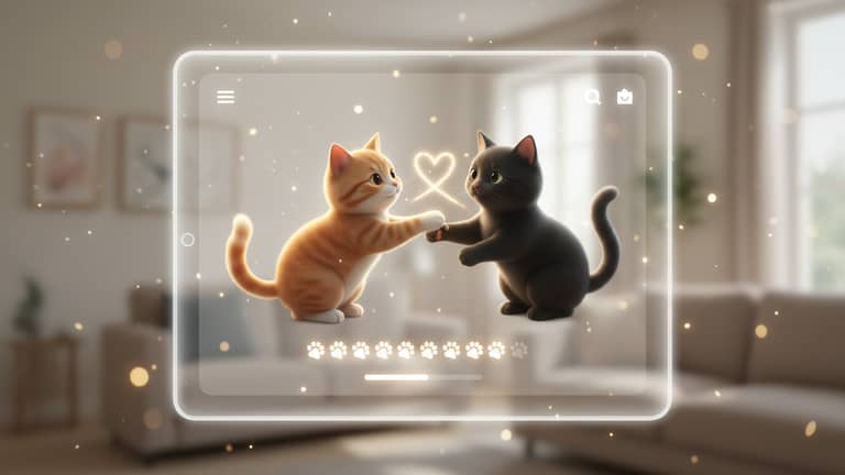 Virtuelle Katzenfreundschaft App: Echter Trost oder Nur Code?