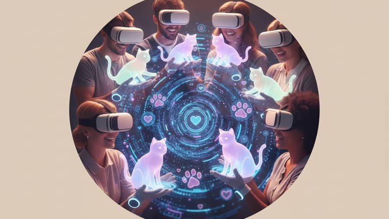 Virtuelle Katzenliebhaber Community: Echte Nähe mit KI-Katzen?