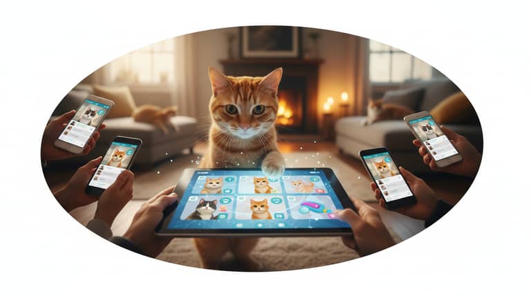 Virtuelle Katzenpflege Community: Wie KI-Plattformen Nähe und Bindung Verändern