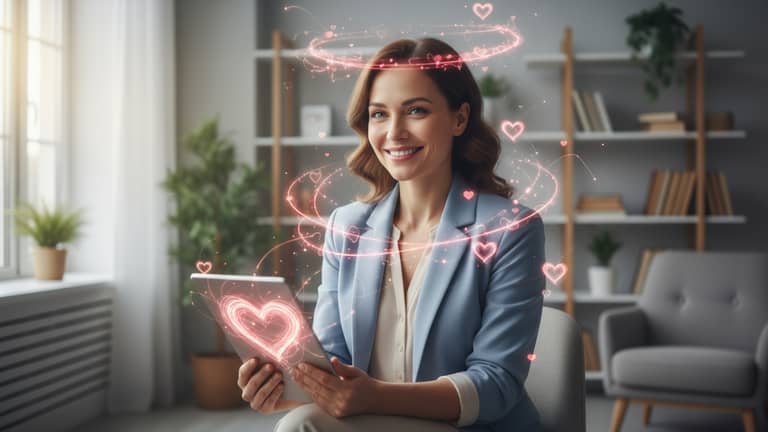 Virtuelle Liebesberaterin: Echte Gefühle mit Künstlicher Nähe