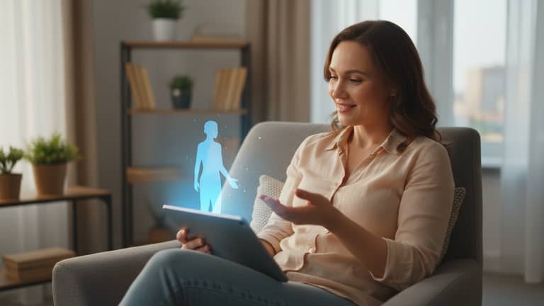Virtuelle Partnerin für Echte Gespräche – Nähe, Risiko, Realität