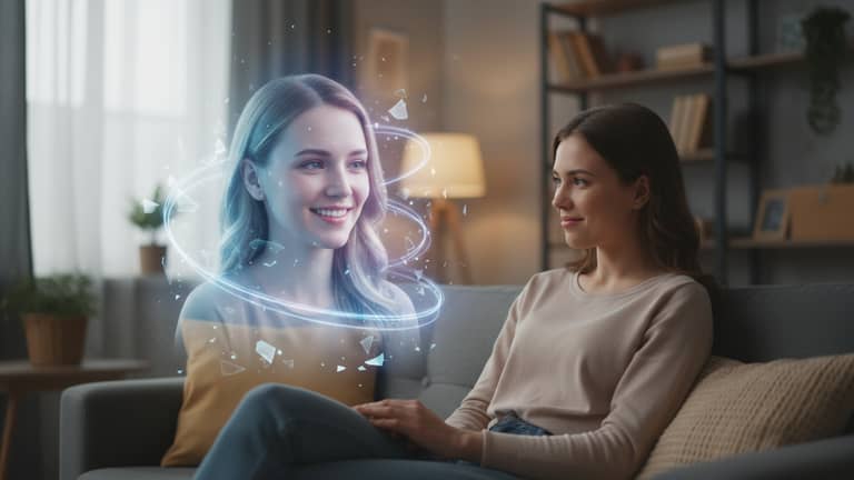 Wie Virtuelle Partnerinnen Menschen Helfen, Soziale Ängste zu Überwinden