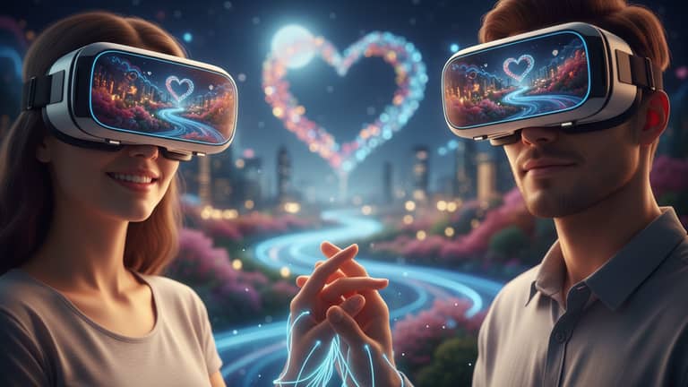 Virtuelle Romantische Beziehung Ohne Soziale Ängste mit KI