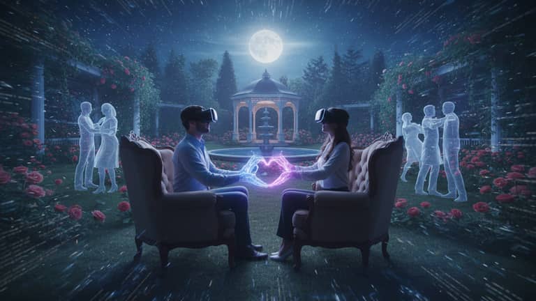 Virtuelle Romantische Gesellschaft Erleben – Liebe Ohne Echten Partner?