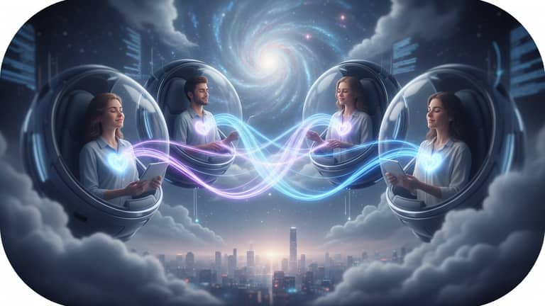 Virtuelle Romantische Gesellschaft: Trost oder Risiko bei Stress?