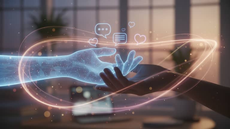Virtuelle Romantische Gespräche Zur Emotionalen Entlastung – Echte Nähe mit Ki?