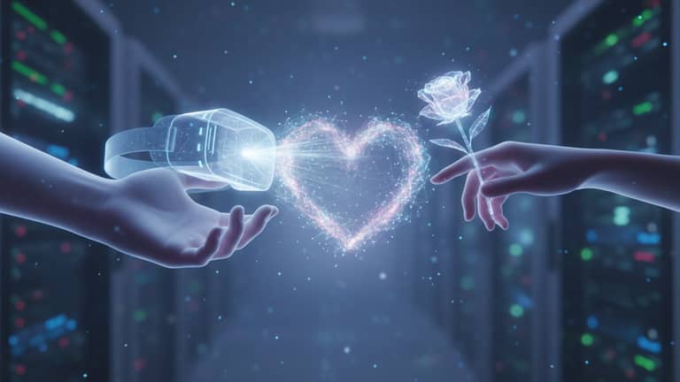 Virtuelle Romantische Interaktion: Echte Gefühle mit KI-Partnern?