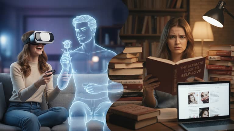 Wirtualny chłopak vs poradniki samopomocowe – co naprawdę działa?
