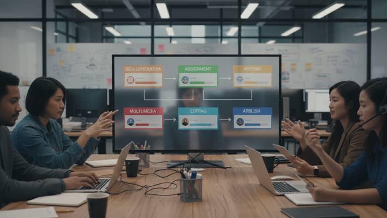Zarządzanie workflow w redakcji: od chaosu do przewagi dzięki AI