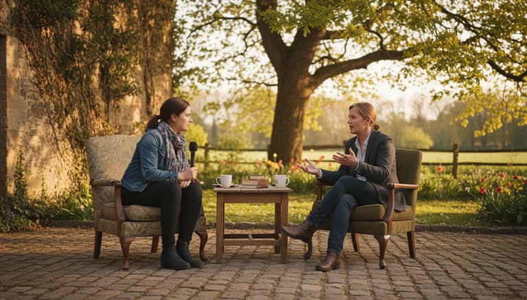 Wywiad bez studia, prawdziwe gwiazdy z AI – nowy standard rozmów