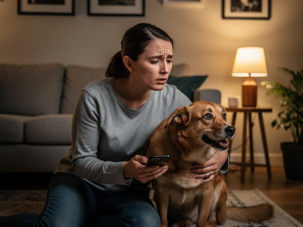 Zaniepokojony opiekun