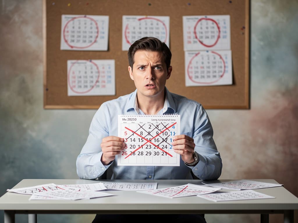 Długie oczekiwanie na wyniki