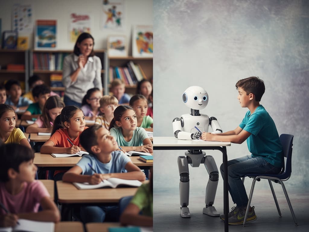 Przepełnione klasy szkolne