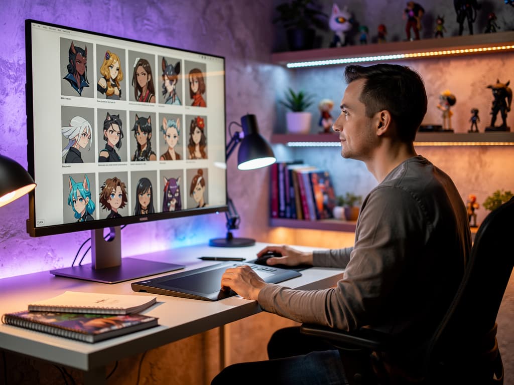 Tworzenie unikalnych awatarów dla artystów i projektantów