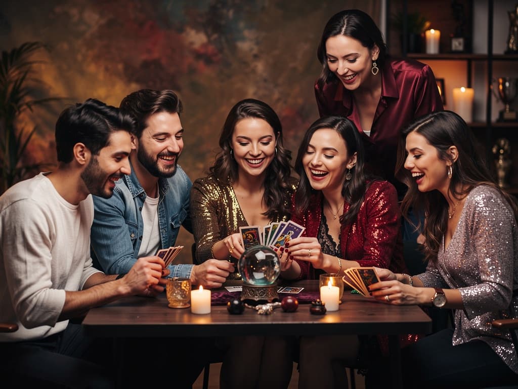 Nutzer sucht unterhaltsame Vorhersagen für gesellige Abende