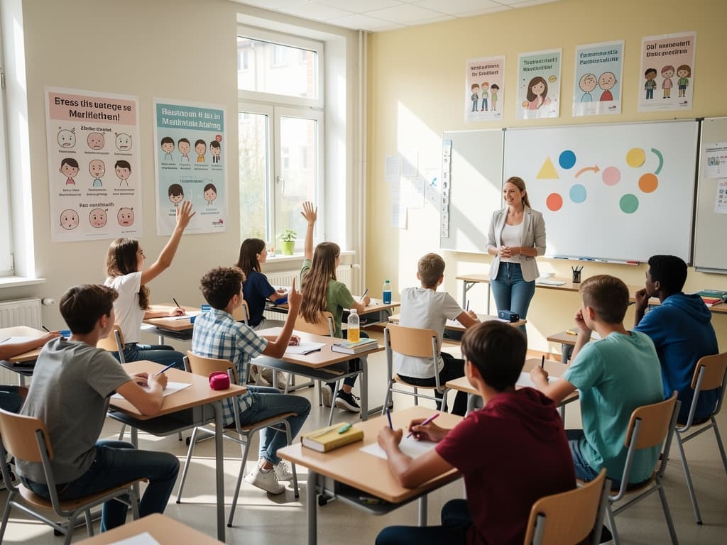 Integration von psychoedukativen Inhalten in den Schulunterricht