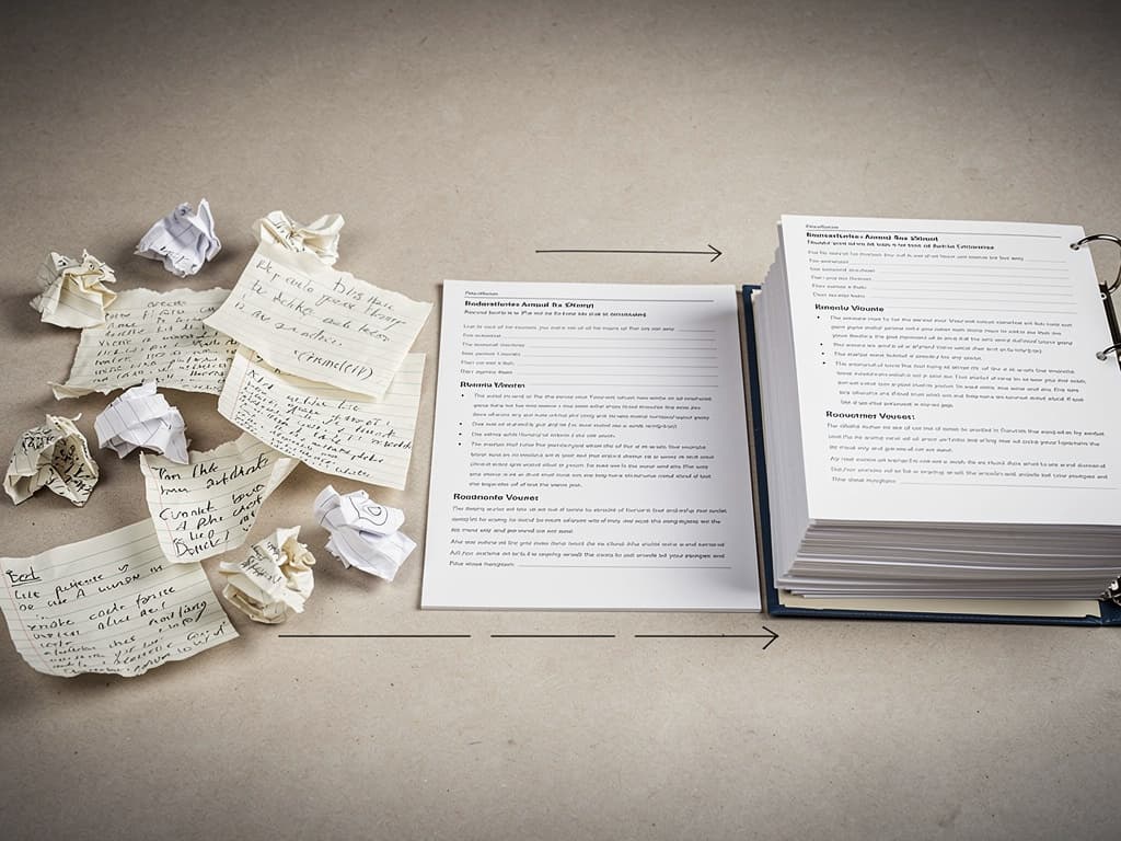 Notatki ręcznie pisane