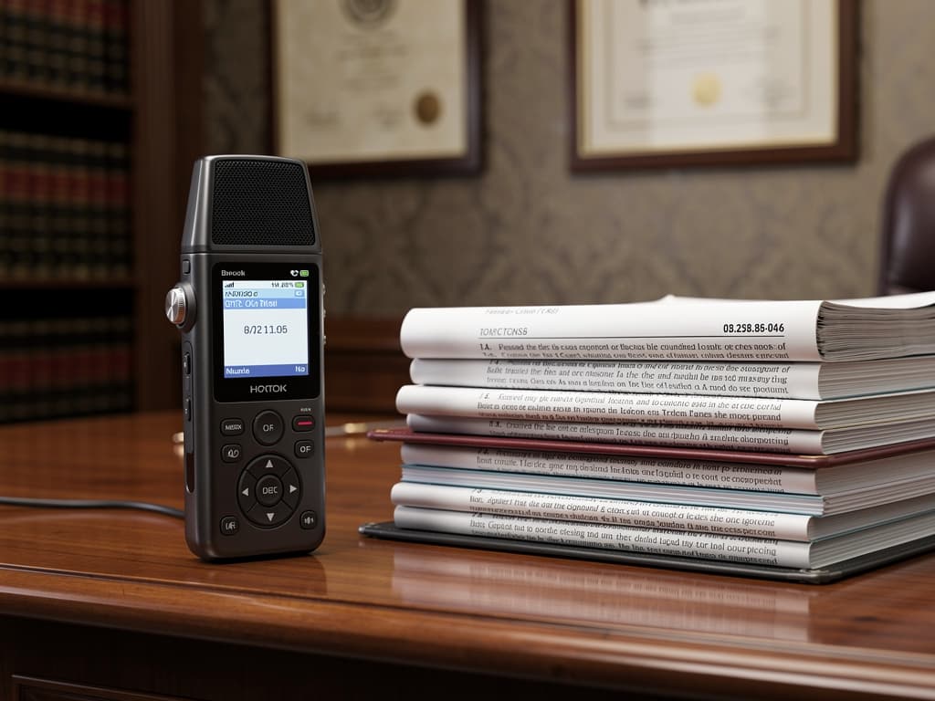 Przekształć nagrania sądowe