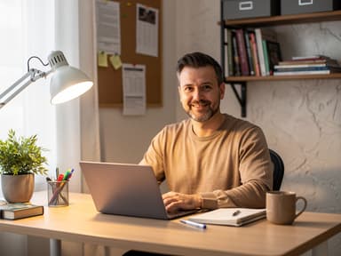 Właściciel małej firmy