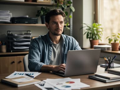 Właściciel małej firmy