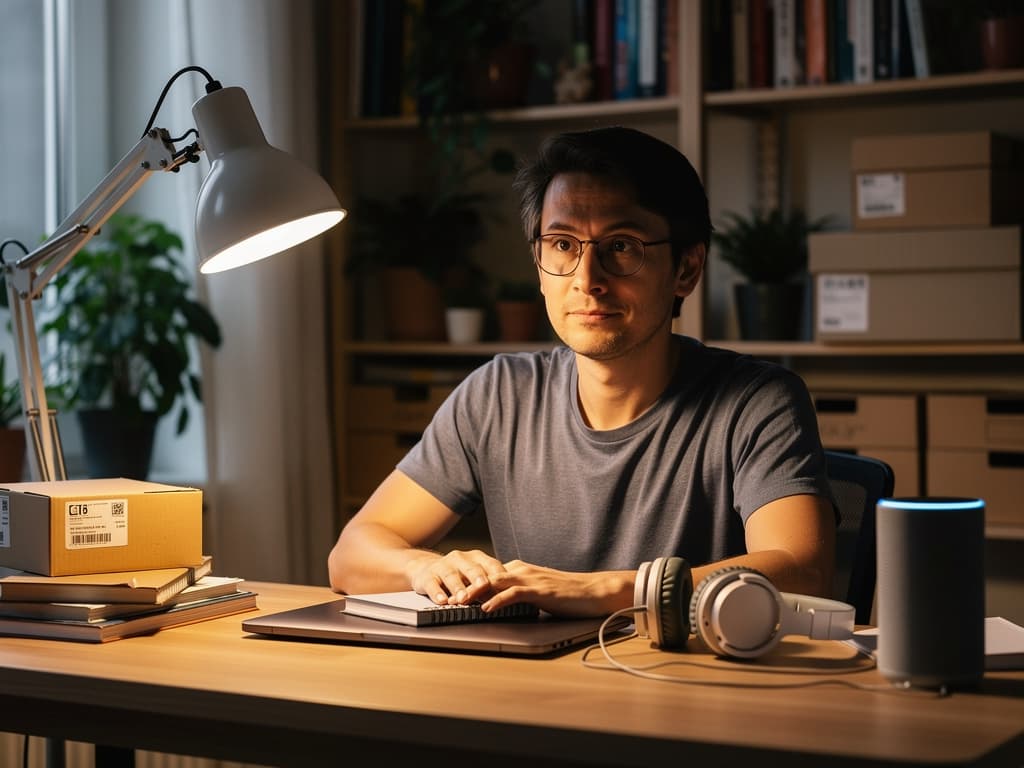 Właściciel małego e-commerce