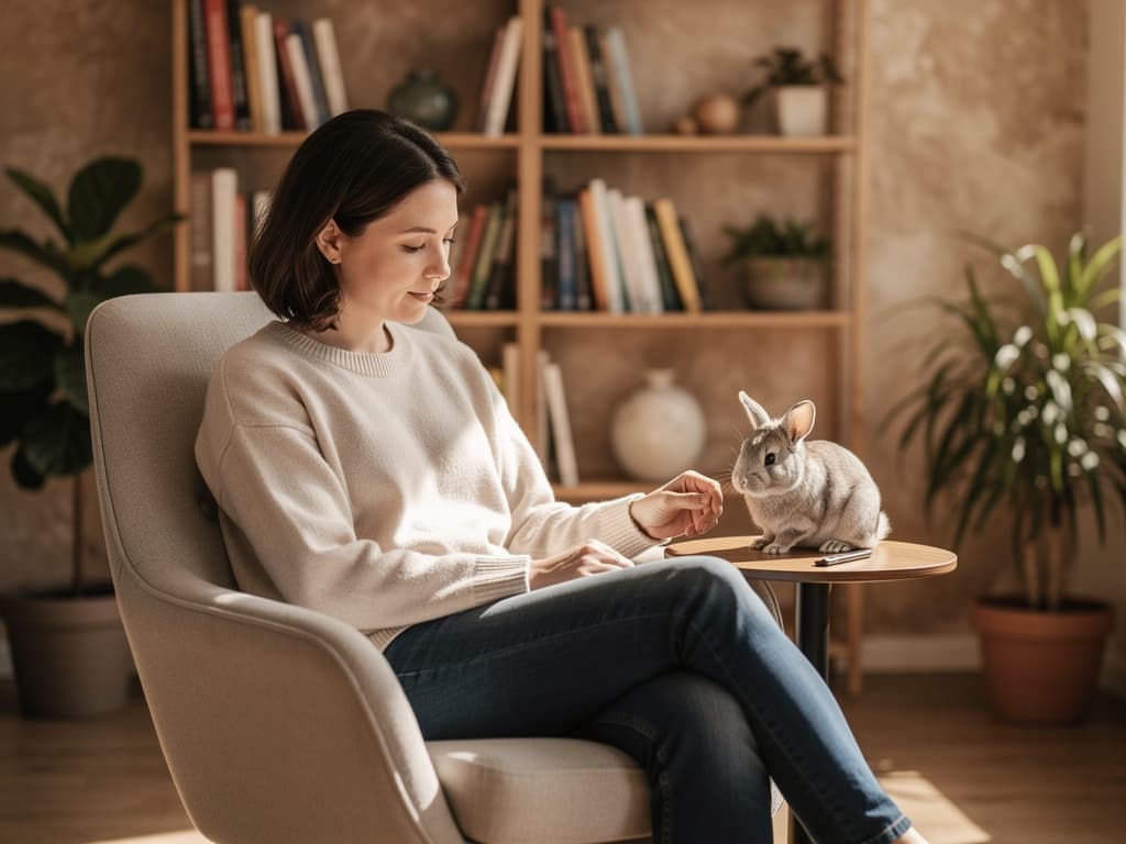 Unterstützung therapeutischer Maßnahmen gegen Stress und Einsamkeit