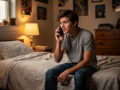 Młodzi mężczyźni z lękiem społecznym