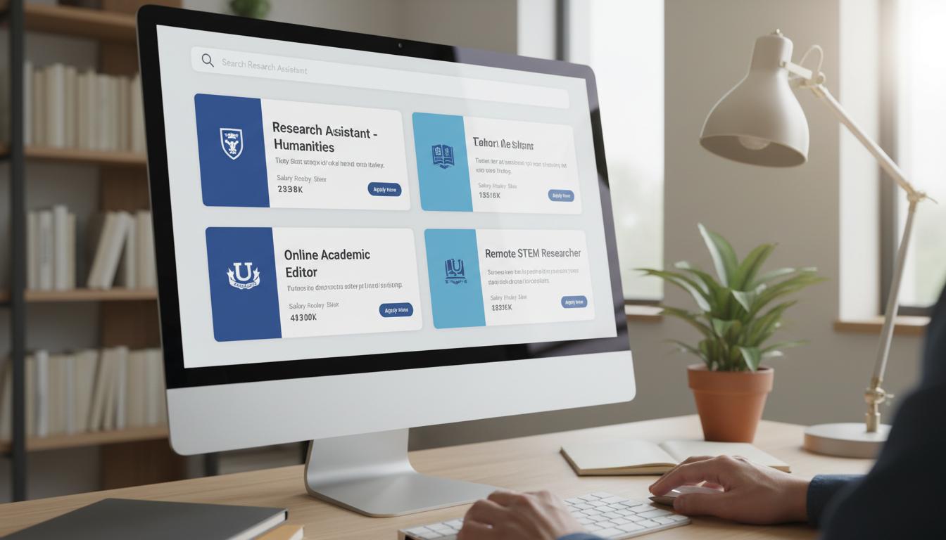Complete Guide to Academic Research Assistant Online Job Listings