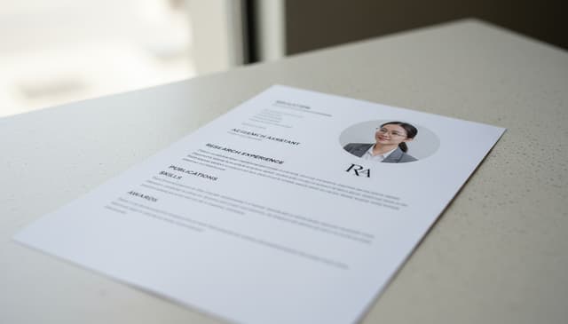 Academic research assistant resume examples: effective templates and tips