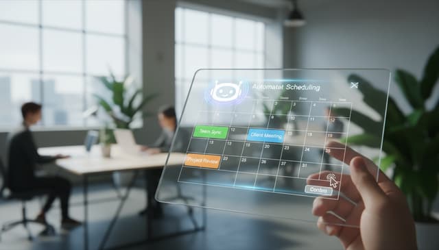 How AI chatbot automated scheduling improves productivity in 2024