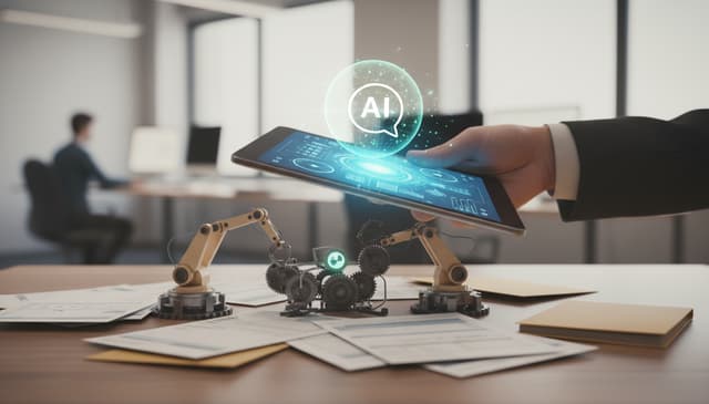 How AI chatbot manual task replacement improves workflow efficiency