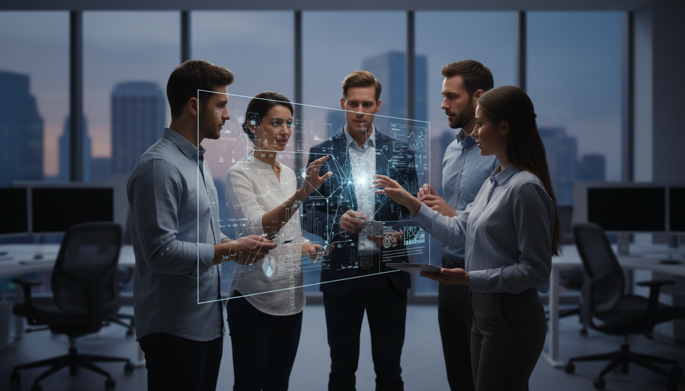 The ugly side of AI-driven collaboration in enterprise