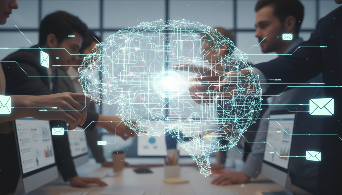 AI-driven email collaboration and the quiet rewrite of workplace power