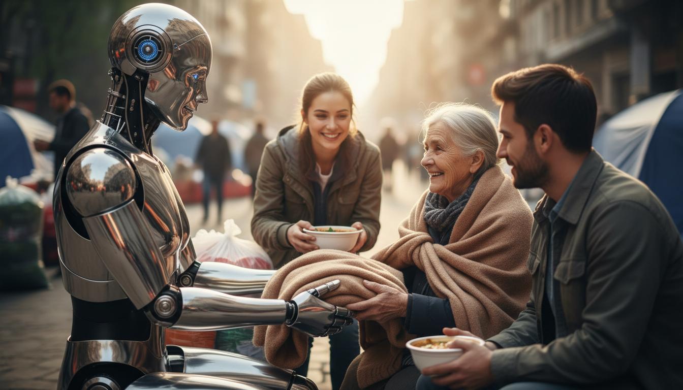 AI a działalność charytatywna w Polsce: dane obnażają PR