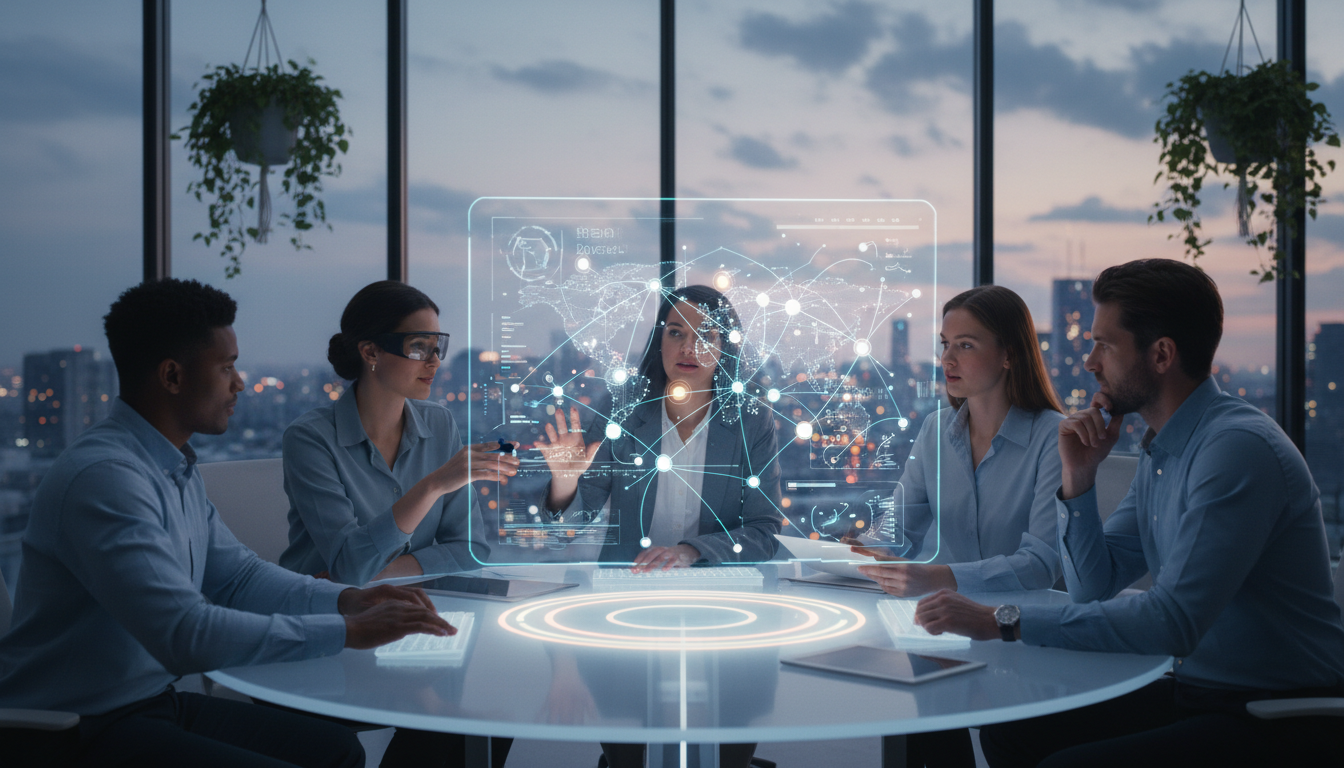 AI enabled enterprise collaboration platforms: power, risk, reality