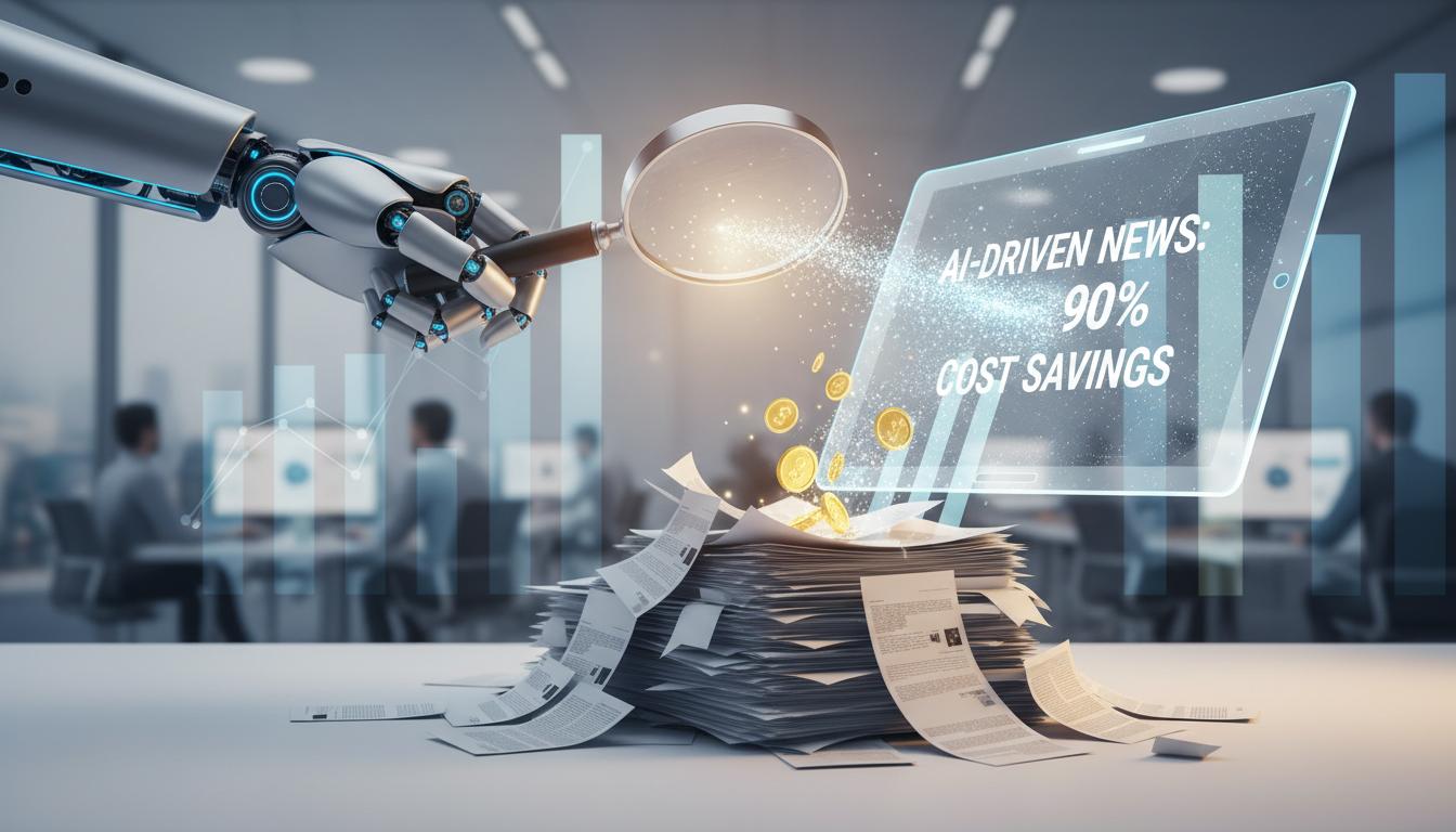 How AI-Generated Journalism Is Transforming Cost Reduction in Media