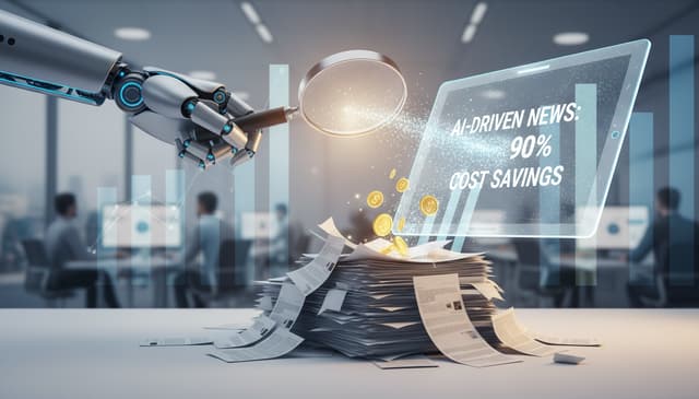 How AI-generated journalism is transforming cost reduction in media
