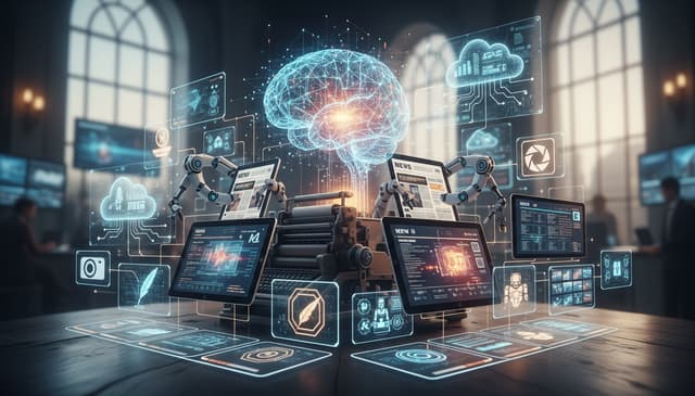 Exploring AI-generated journalism software vendors in today's media landscape