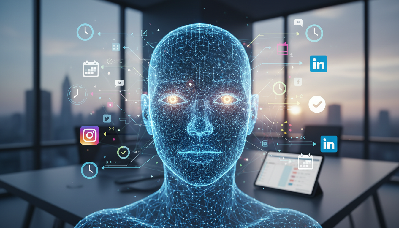 AI-Powered Virtual Assistant for Content Scheduling That Ends Chaos