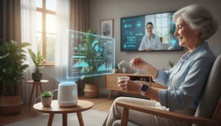 Sztuczna inteligencja w opiece zdrowotnej w domu: praktyczny przewodnik